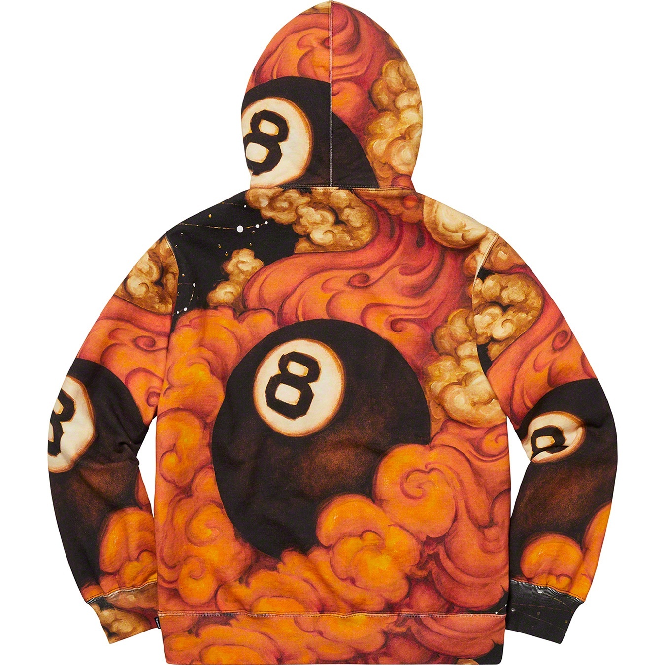 Martin Wong/Supreme 8-Ball Hooded Sweatshirt view 3